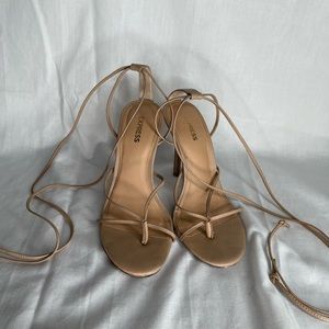 Express nude shoes